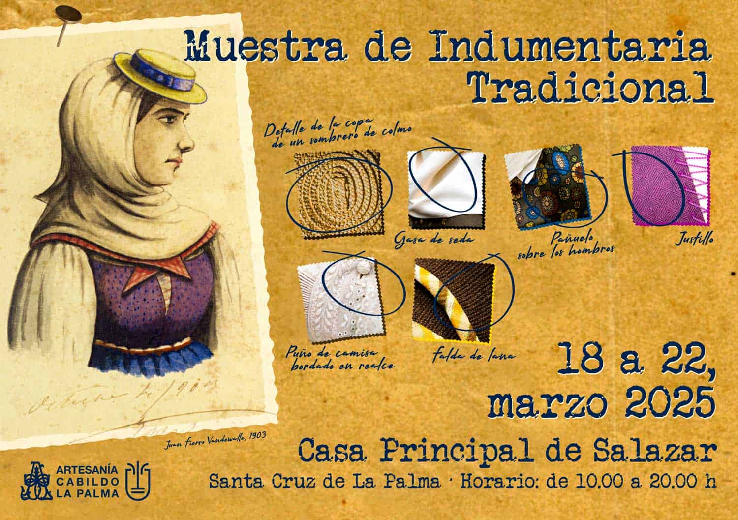 Muestra Indumentaria Tradicional, La Palma